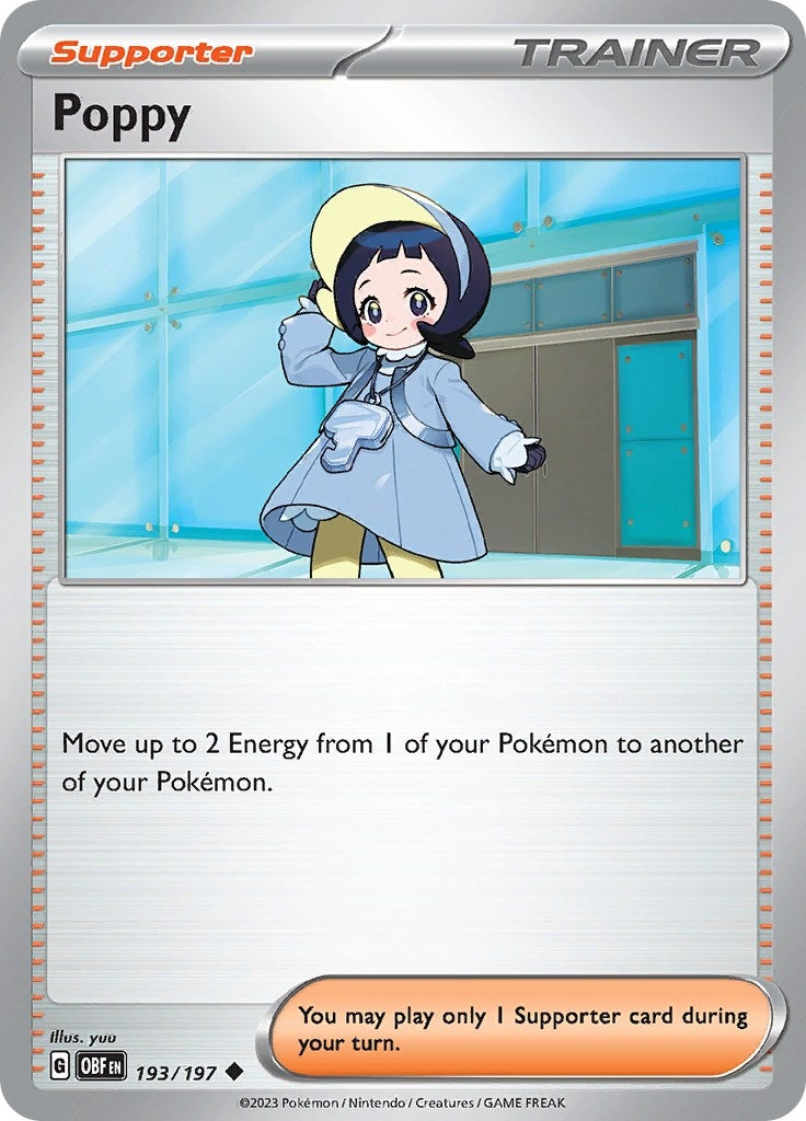 Image for Poppy (SV03: Obsidian Flames) (193/197) - Pokemon