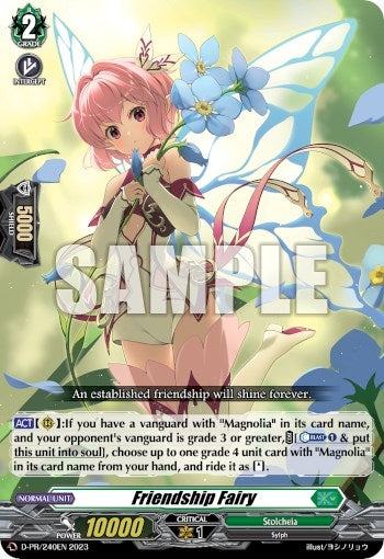 Image for Friendship Fairy (D Promo Cards) (D-PR/240EN) - Cardfight Vanguard