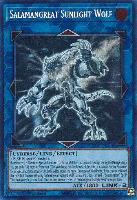 Image for Salamangreat Sunlight Wolf (Legendary Duelists: Soulburning Volcano) (LD10-EN000) - YuGiOh