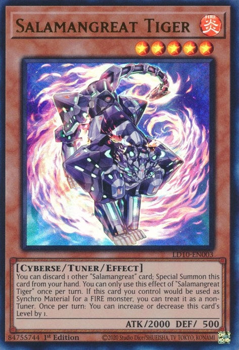 Image for Salamangreat Tiger (Legendary Duelists: Soulburning Volcano) (LD10-EN003) - YuGiOh