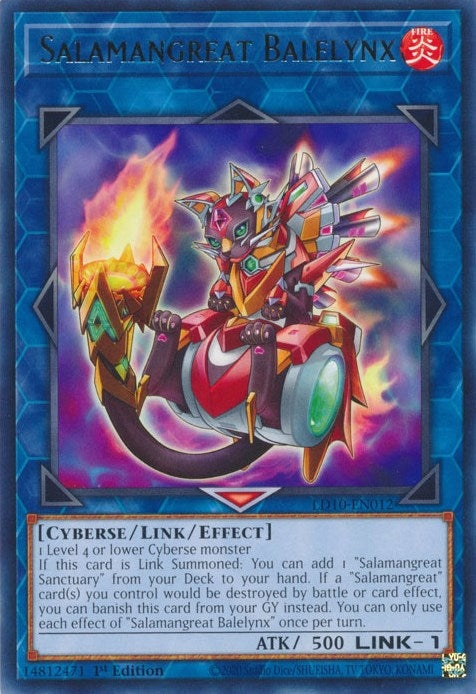 Image for Salamangreat Balelynx (Legendary Duelists: Soulburning Volcano) (LD10-EN012) - YuGiOh