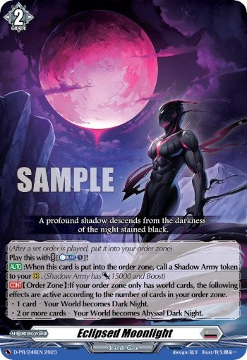 Image for Eclipsed Moonlight (D Promo Cards) (D-PR/240EN) - Cardfight Vanguard
