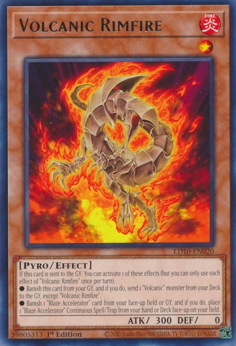 Image for Volcanic Rimfire (Legendary Duelists: Soulburning Volcano) (LD10-EN020) - YuGiOh