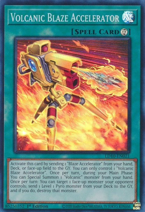 Image for Volcanic Blaze Accelerator (Legendary Duelists: Soulburning Volcano) (LD10-EN021) - YuGiOh