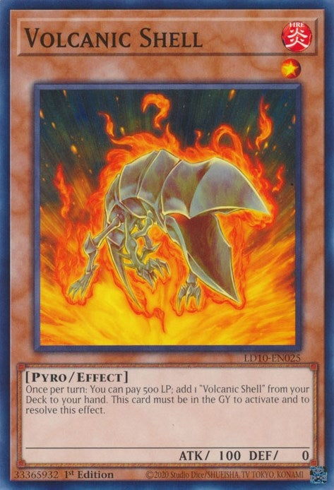 Image for Volcanic Shell (Legendary Duelists: Soulburning Volcano) (LD10-EN025) - YuGiOh
