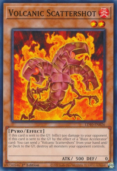 Image for Volcanic Scattershot (Legendary Duelists: Soulburning Volcano) (LD10-EN026) - YuGiOh