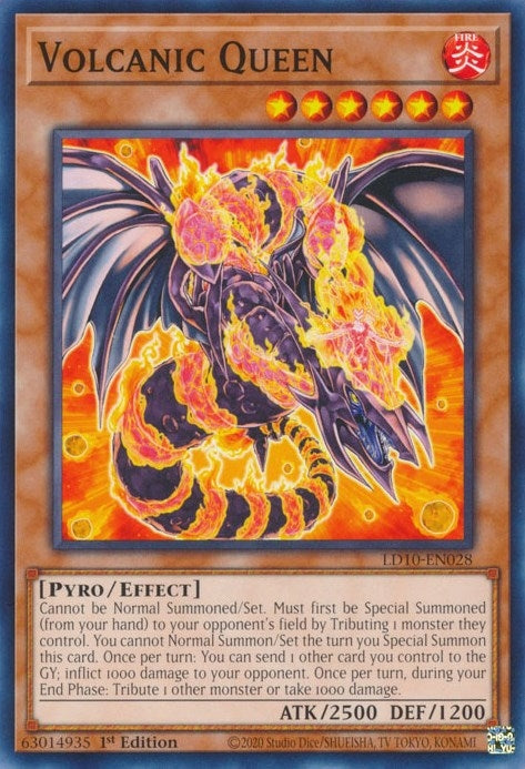Image for Volcanic Queen (Legendary Duelists: Soulburning Volcano) (LD10-EN028) - YuGiOh