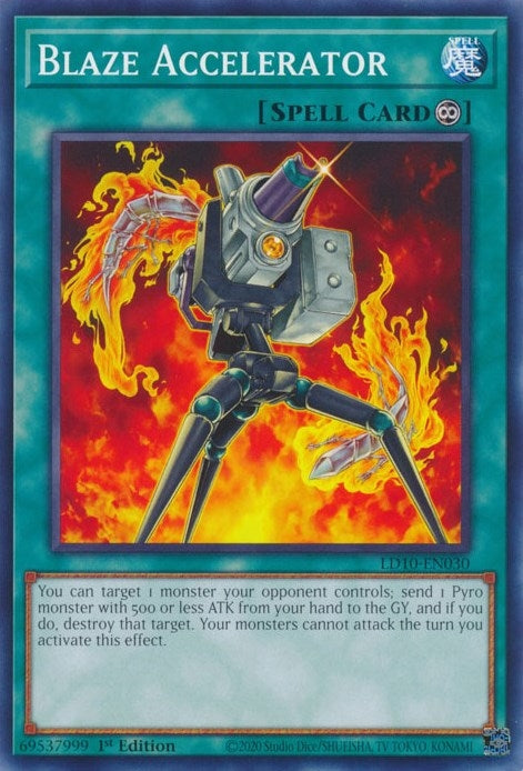 Image for Blaze Accelerator (Legendary Duelists: Soulburning Volcano) (LD10-EN030) - YuGiOh