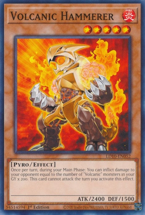 Image for Volcanic Hammerer (Legendary Duelists: Soulburning Volcano) (LD10-EN052) - YuGiOh
