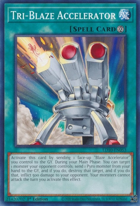 Image for Tri-Blaze Accelerator (Legendary Duelists: Soulburning Volcano) (LD10-EN053) - YuGiOh