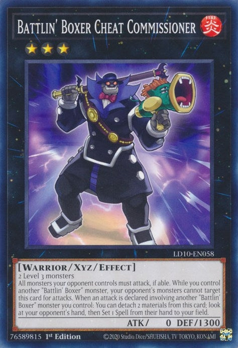 Image for Battlin' Boxer Cheat Commissioner (Legendary Duelists: Soulburning Volcano) (LD10-EN058) - YuGiOh