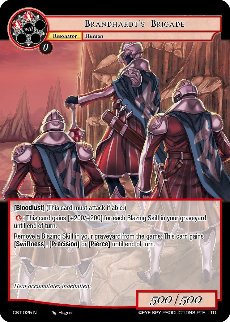 Image for Brandhardt's Brigade (Clash of the Star Trees) (CST-025 N) - Force of Will