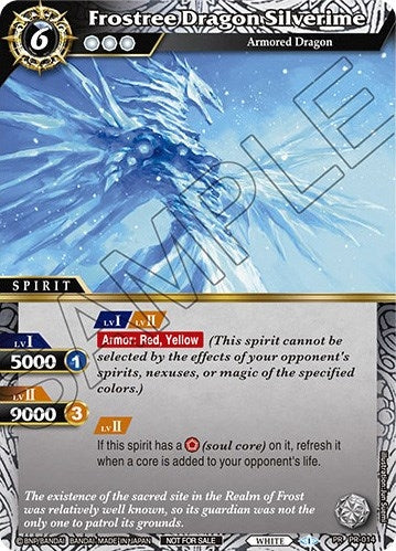 Image for Frostree Dragon Silverime (Battle Spirits Saga Promo Cards) (PR-014) - Battle Spirits Saga