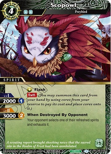 Image for Scopowl (Battle Spirits Saga Promo Cards) (PR-018) - Battle Spirits Saga