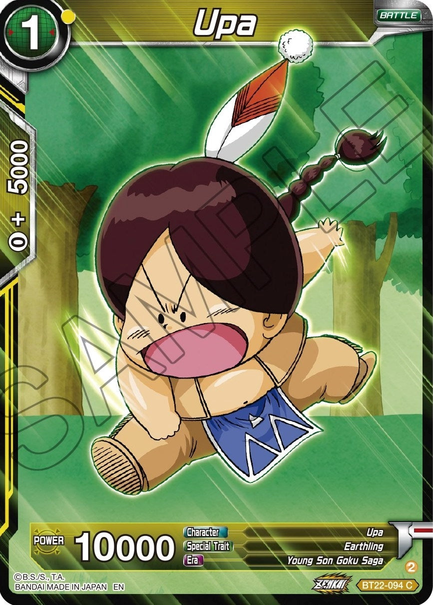 Image for Upa (Critical Blow) (BT22-094) - Dragon Ball Super: Masters