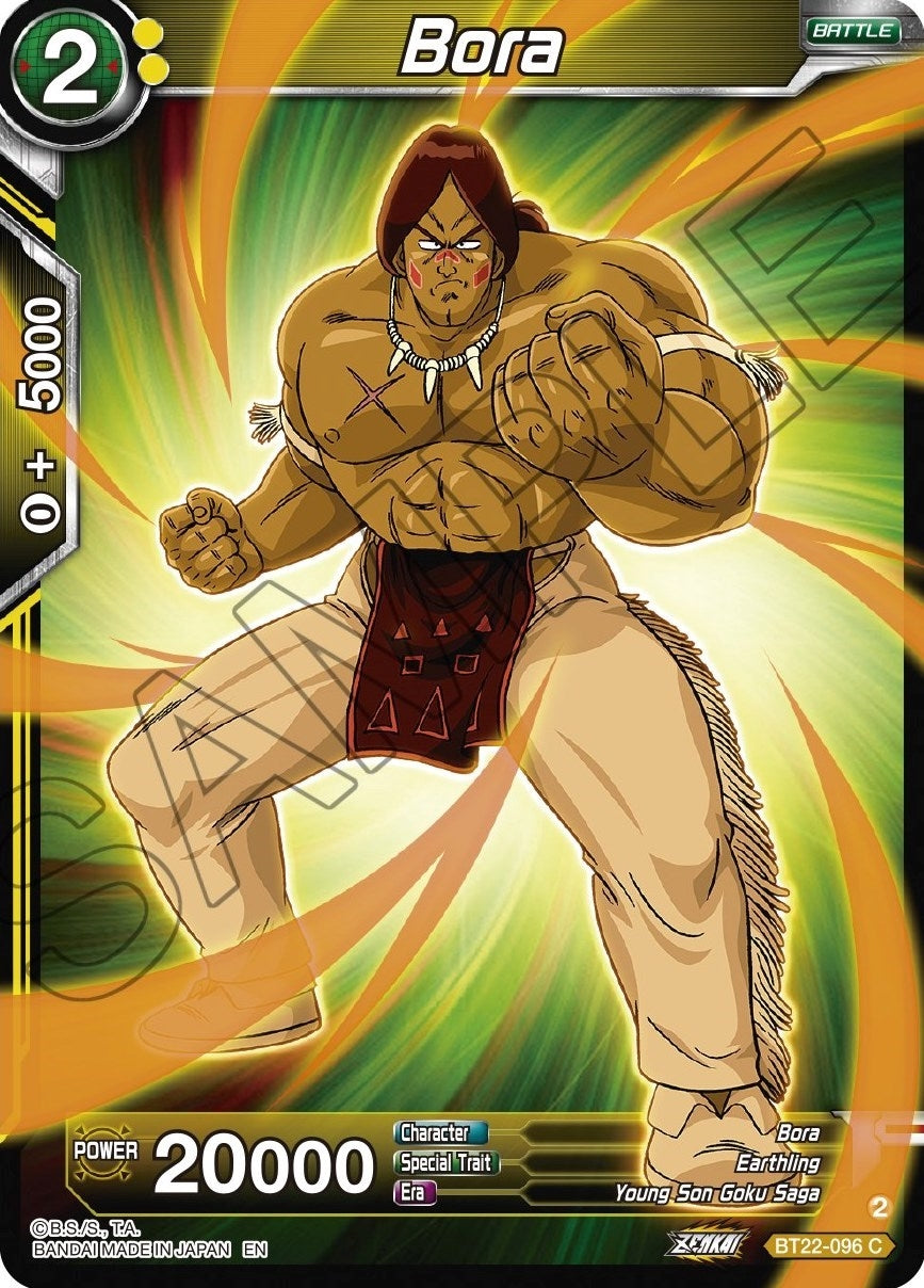 Image for Bora (Critical Blow) (BT22-096) - Dragon Ball Super: Masters