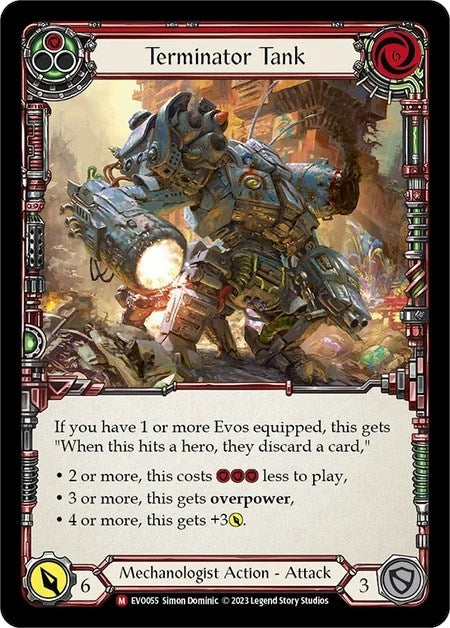 Image for Terminator Tank (Bright Lights) (EVO055) - Flesh and Blood TCG