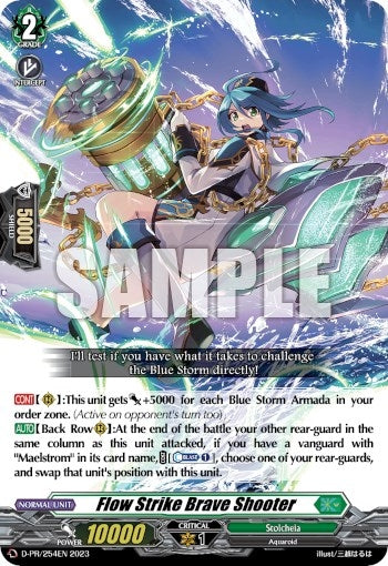 Image for Flow Strike Brave Shooter (D Promo Cards) (D-PR/254EN) - Cardfight Vanguard