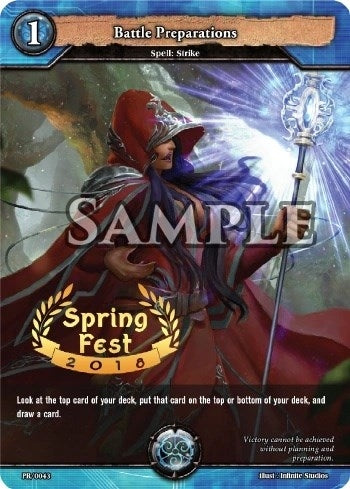 Image for Battle Preparations (Spring Fest 2018) (PR Cards) (PR/0043) - Dragoborne
