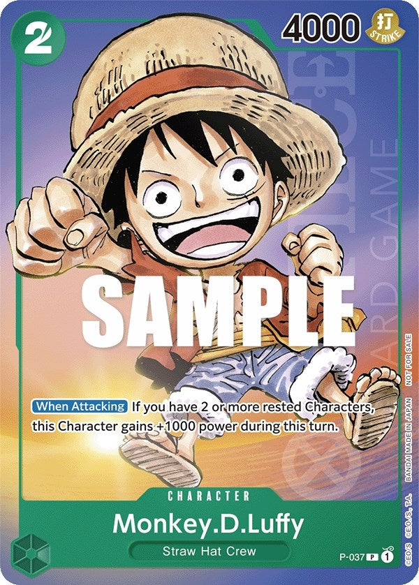 Image for Monkey.D.Luffy (Gen Con 2023) (One Piece Promotion Cards) (P-037) - One Piece Card Game