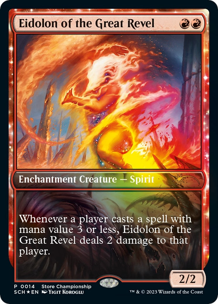 Image for Eidolon of the Great Revel (Game Day & Store Championship Promos) (14) - Magic: The Gathering