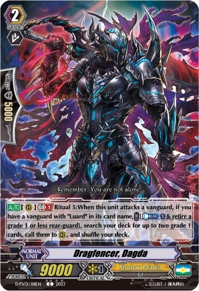 Image for Dragfencer, Dagda (D-PV01: History Collection) (D-PV01/181EN) - Cardfight Vanguard