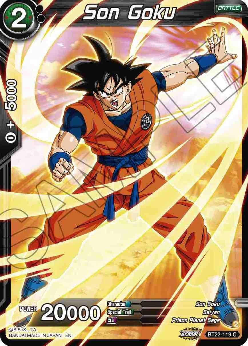 Image for Son Goku (Critical Blow) (BT22-119) - Dragon Ball Super: Masters