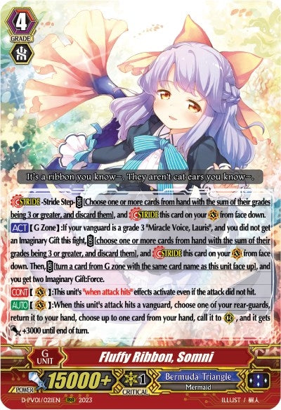 Image for Fluffy Ribbon, Somni (D-PV01: History Collection) (D-PV01/021EN) - Cardfight Vanguard