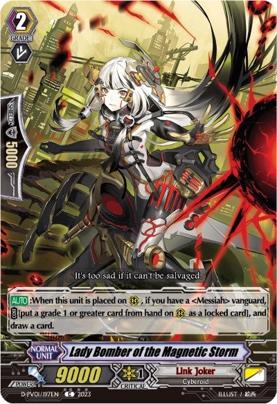 Image for Lady Bomber of Magnetic Storm (D-PV01: History Collection) (D-PV01/197EN) - Cardfight Vanguard