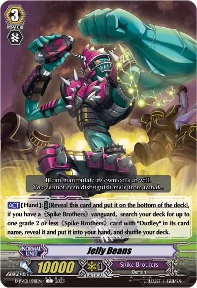 Image for Jelly Beans (D-PV01: History Collection) (D-PV01/198EN) - Cardfight Vanguard