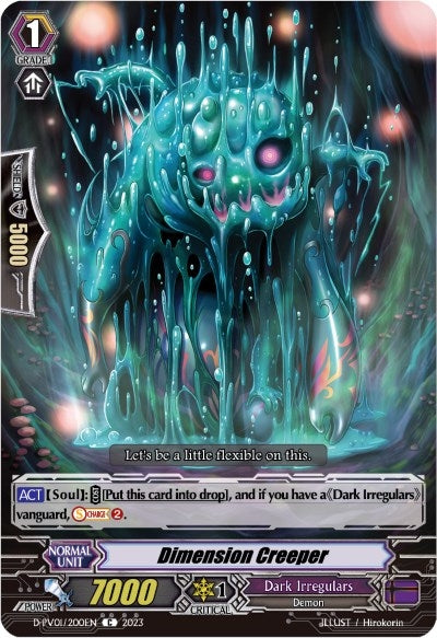 Image for Dimension Creeper (D-PV01: History Collection) (D-PV01/200EN) - Cardfight Vanguard