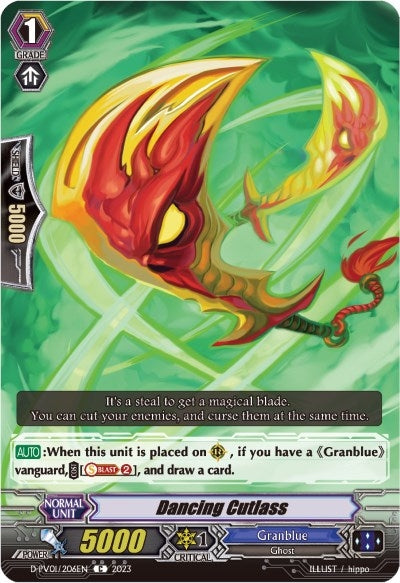 Image for Dancing Cutlass (D-PV01: History Collection) (D-PV01/206EN) - Cardfight Vanguard