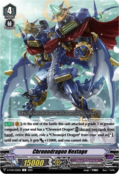 Image for Chronodragon Nextage (D-PV01: History Collection) (D-PV01/235EN) - Cardfight Vanguard