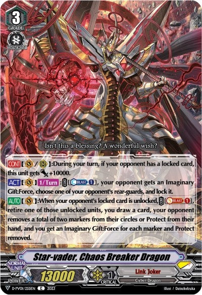 Image for Star-vader, Chaos Breaker Dragon (D-PV01: History Collection) (D-PV01/255EN) - Cardfight Vanguard