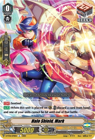 Image for Halo Shield, Mark (D-PV01: History Collection) (D-PV01/270EN) - Cardfight Vanguard