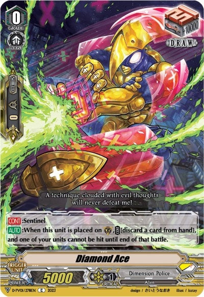 Image for Diamond Ace (D-PV01: History Collection) (D-PV01/278EN) - Cardfight Vanguard