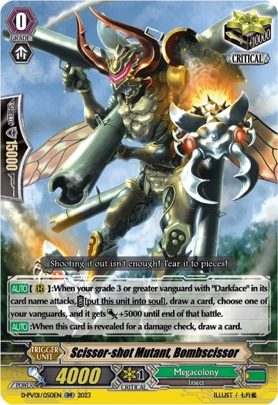 Image for Scissor-shot Mutant, Bombscissor (D-PV01: History Collection) (D-PV01/050EN) - Cardfight Vanguard