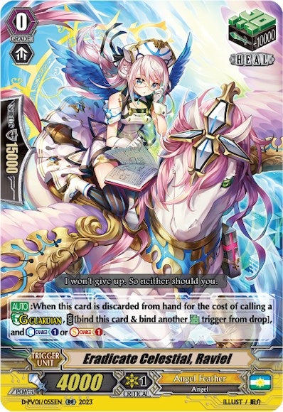 Image for Eradicate Celestial, Raviel (D-PV01: History Collection) (D-PV01/055EN) - Cardfight Vanguard