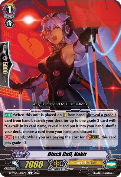Image for Black Call, Nakir (D-PV01: History Collection) (D-PV01/127EN) - Cardfight Vanguard