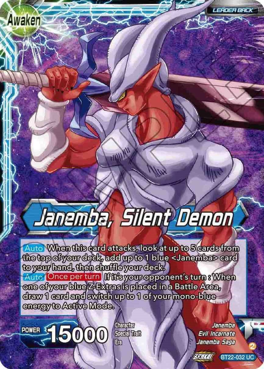 Image for Janemba // Janemba, Silent Demon (Critical Blow) (BT22-032) - Dragon Ball Super: Masters