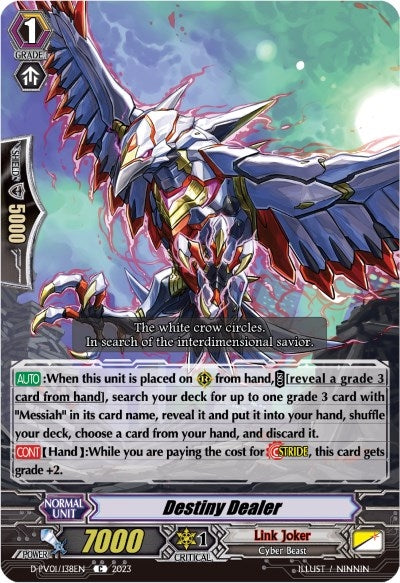 Image for Destiny Dealer (D-PV01: History Collection) (D-PV01/138EN) - Cardfight Vanguard
