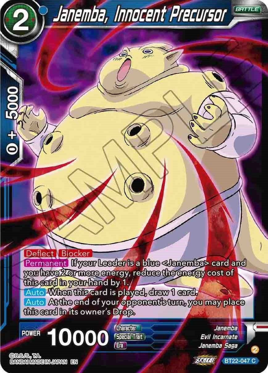Image for Janemba, Innocent Precursor (Critical Blow) (BT22-047) - Dragon Ball Super: Masters
