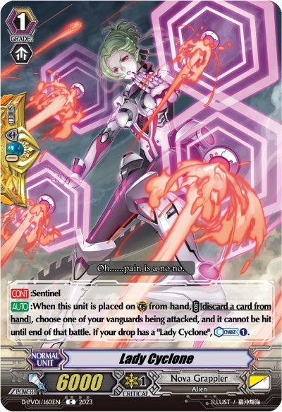 Image for Lady Cyclone (D-PV01: History Collection) (D-PV01/160EN) - Cardfight Vanguard