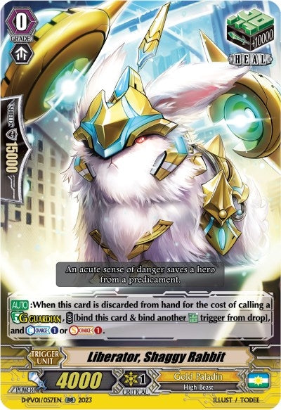 Image for Liberator, Shaggy Rabbit (D-PV01: History Collection) (D-PV01/057EN) - Cardfight Vanguard