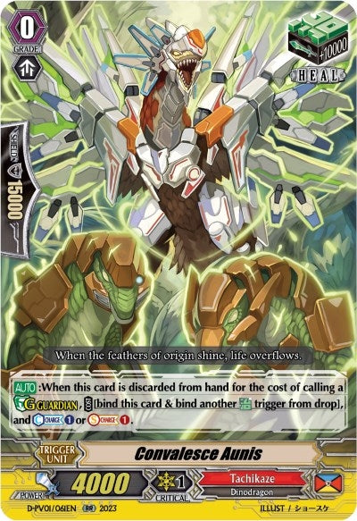 Image for Convalesce Aunis (D-PV01: History Collection) (D-PV01/061EN) - Cardfight Vanguard