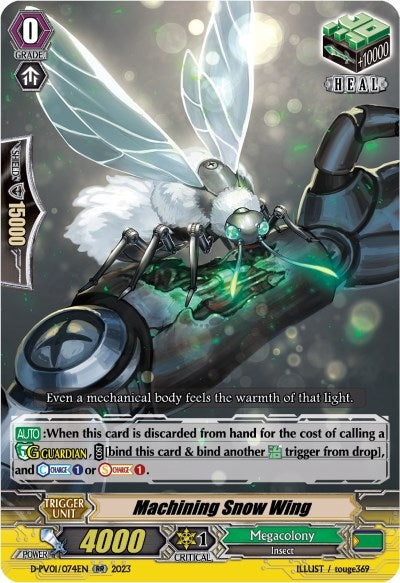 Image for Machining Snow Wing (D-PV01: History Collection) (D-PV01/074EN) - Cardfight Vanguard