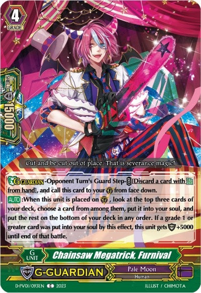 Image for Chainsaw Megatrick, Furnival (D-PV01: History Collection) (D-PV01/093EN) - Cardfight Vanguard