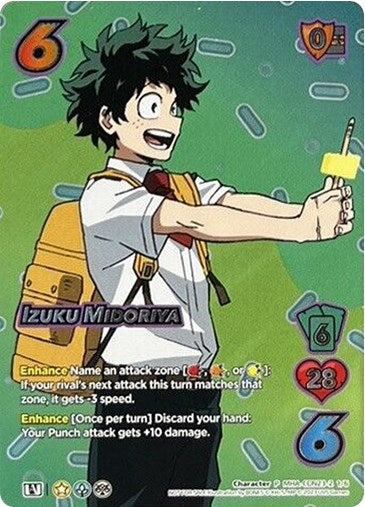 Image for Izuku Midoriya (Gen Con 2023) (UniVersus: My Hero Academia Promo Cards) (MHA-CON23-2 1/6) - UniVersus