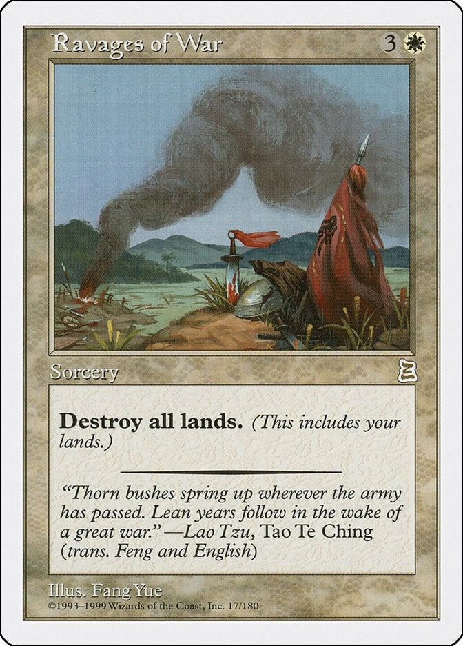 Image for Ravages of War (Portal Three Kingdoms) (17) - Magic: The Gathering