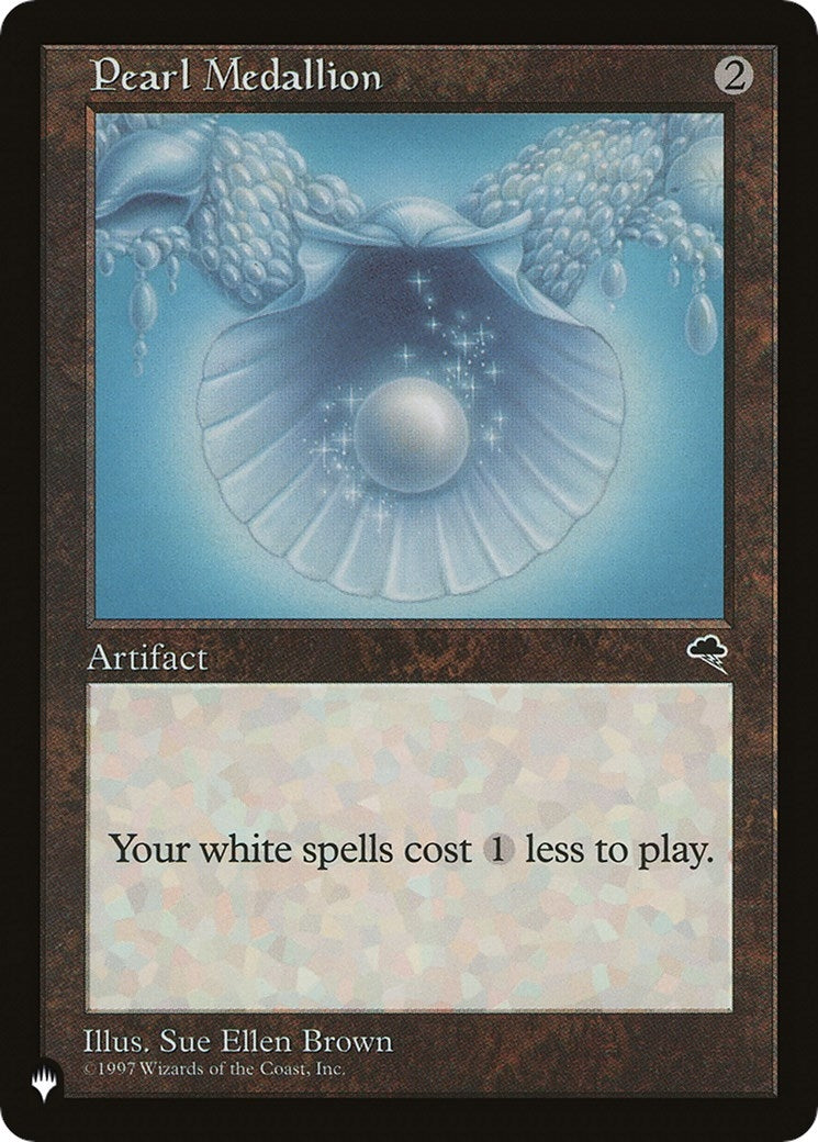 Image for Pearl Medallion (The List Reprints) - Magic: The Gathering